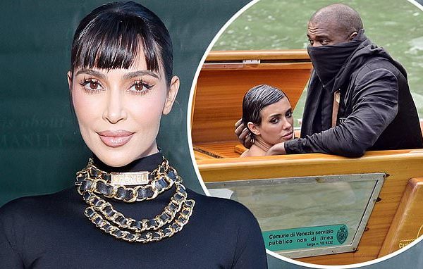Kim Kardashian embarrassed and worried by ex-husband Kanye West after his indecent exposure on boat in Italy and outings with scantily-clad ‘wife’