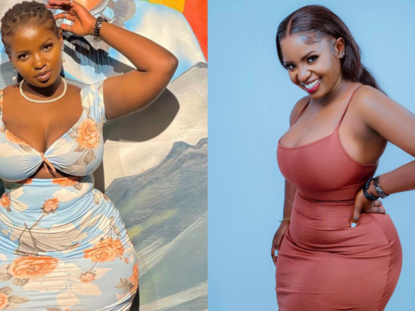 Curvy Ugandan influencer Christine Nampeera reacts after viral video