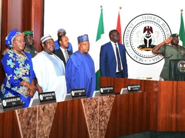 President Tinubu Presides Over 1st FEC Meeting