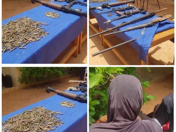 Police recover rocket launcher from bandits, arrest woman with 566 rounds of live ammunition in Kebbi