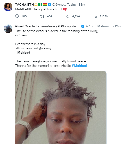 Olamide, Iyanya, Dotun, others express shock over news of Nigerian rapper, Mohbad