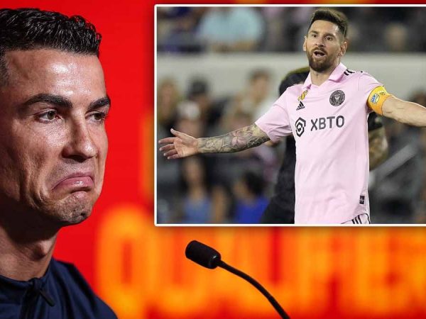 Cristiano Ronaldo announces the end of his rivalry with Lionel Messi.