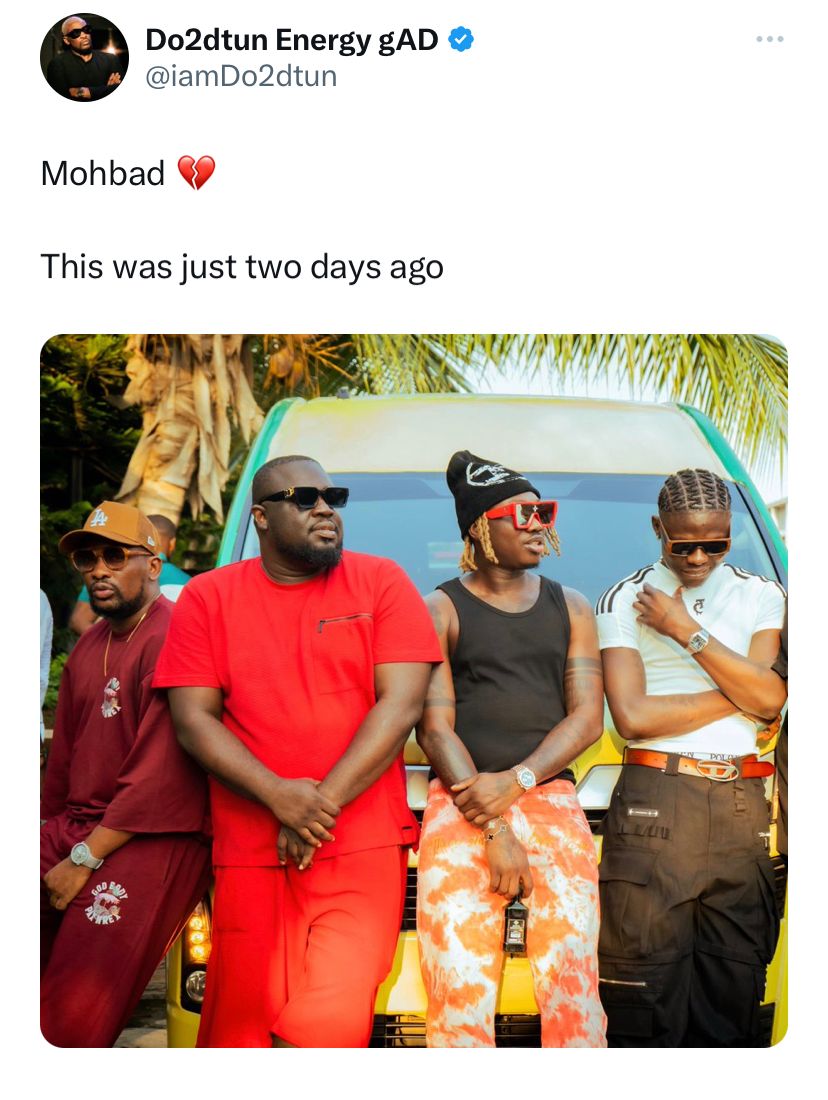 Olamide, Iyanya, Dotun, others express shock over news of Nigerian rapper, Mohbad