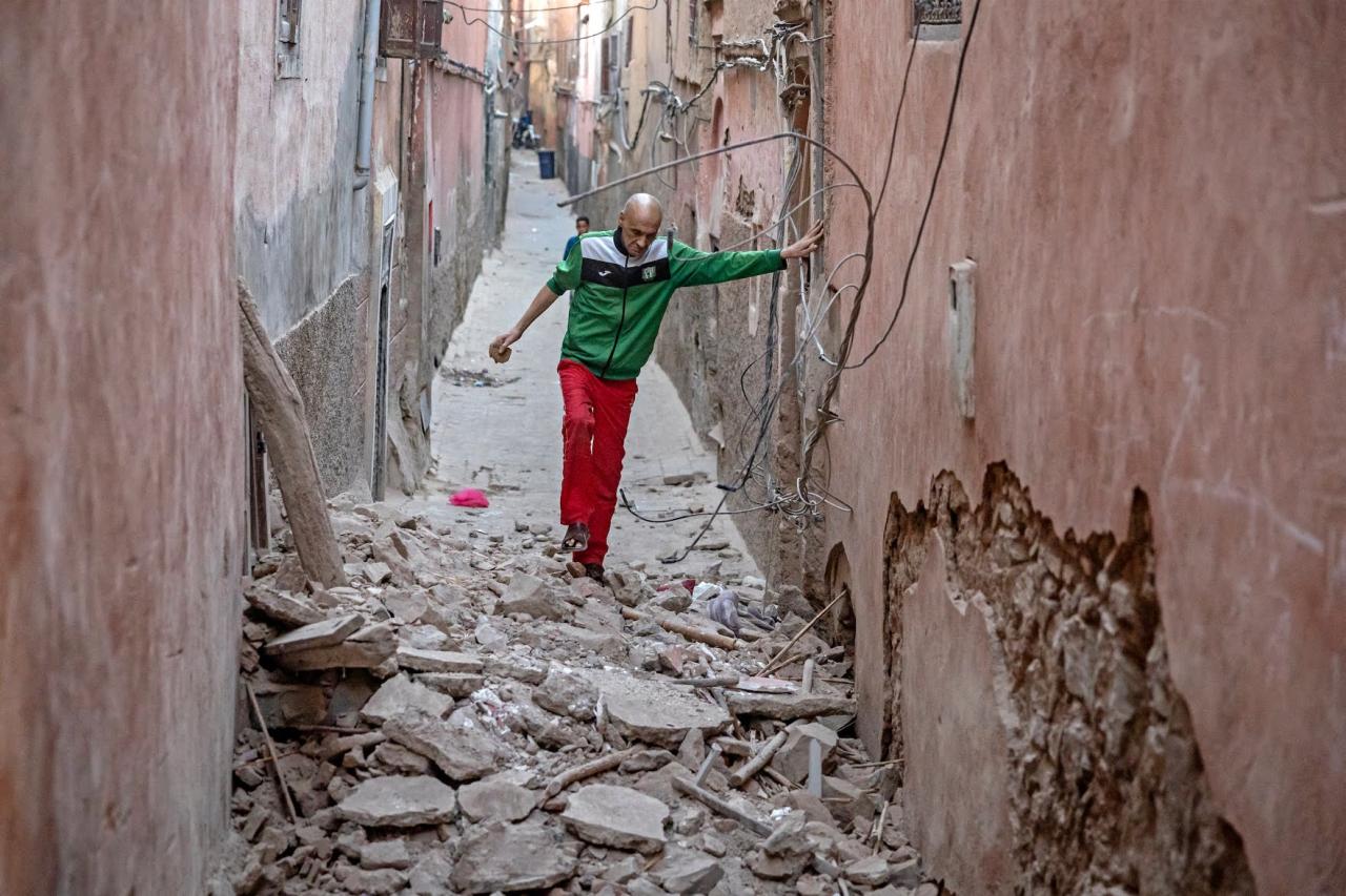 Update: New born baby dug out of the ground as over 2000 are people confirmed dead from rare Earthquake in Morocco (videos)