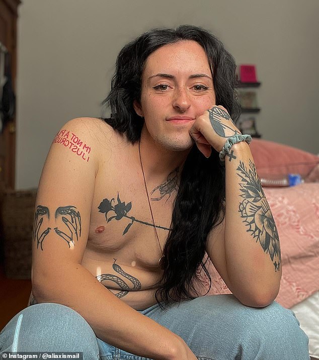 US de-transitioner who had her breasts removed as a teen is having boob job to reclaim her femininity as she warns other trans girls