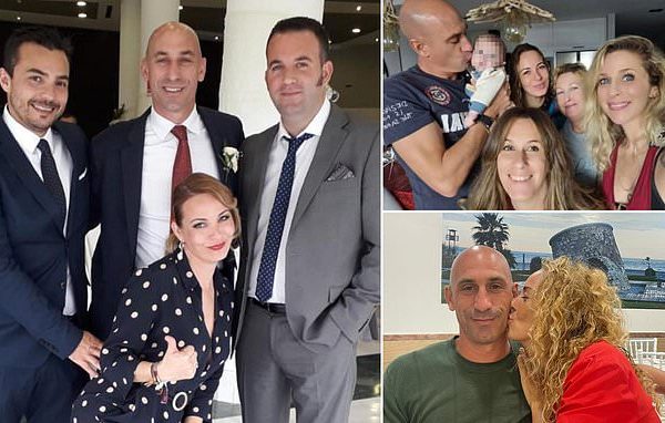 Spain’s FA president, Luis Rubiales’s family hit back at claims he is s3xist and say he is only guilty of ‘excessive euphoria’