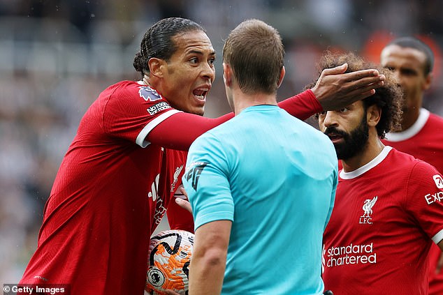 Liverpool captain, Virgil van Dijk banned for another match and fined £100k for using ‘abusive and insulting’ language towards referee