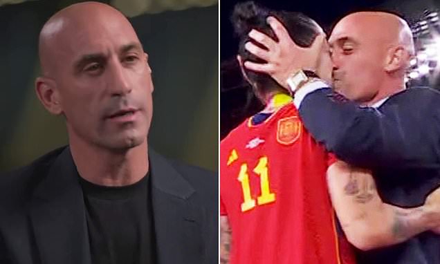 Former Spanish FA chief, Luis Rubiales claims fury over kissing Jenni Hermoso was due to cultural misunderstandings about Latin people