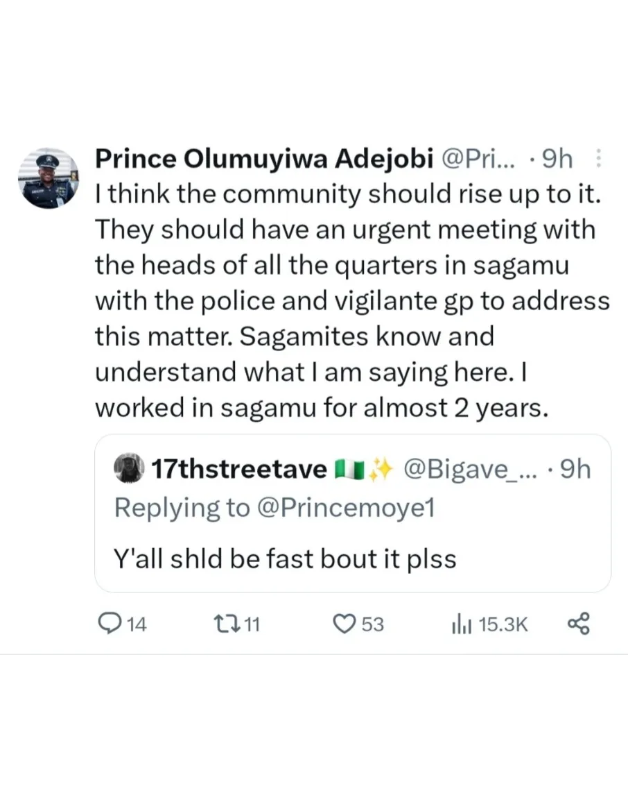 "In Sagamu, almost everyone young is a cultist" Police Force PRO Prince Olumuyiwa Adejobi says