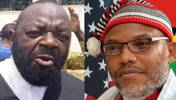 Prove Nigeria Is Not Lawless By Releasing Nnamdi Kanu – IPOB Lawyer, Ejimakor to Tinubu