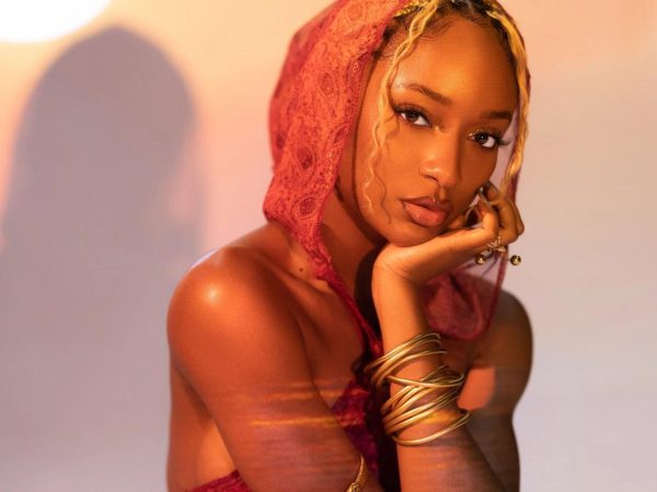 Ayra Starr reacts after organizers of The Headies awards failed to present award for Best Female Artist which she won on stage