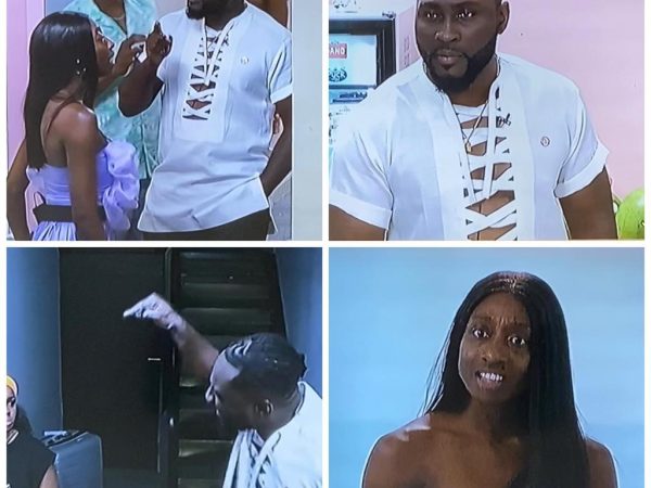 BBNaija AllStars: Pere charges at Doyin and punches the wall as they engage in a heated argument