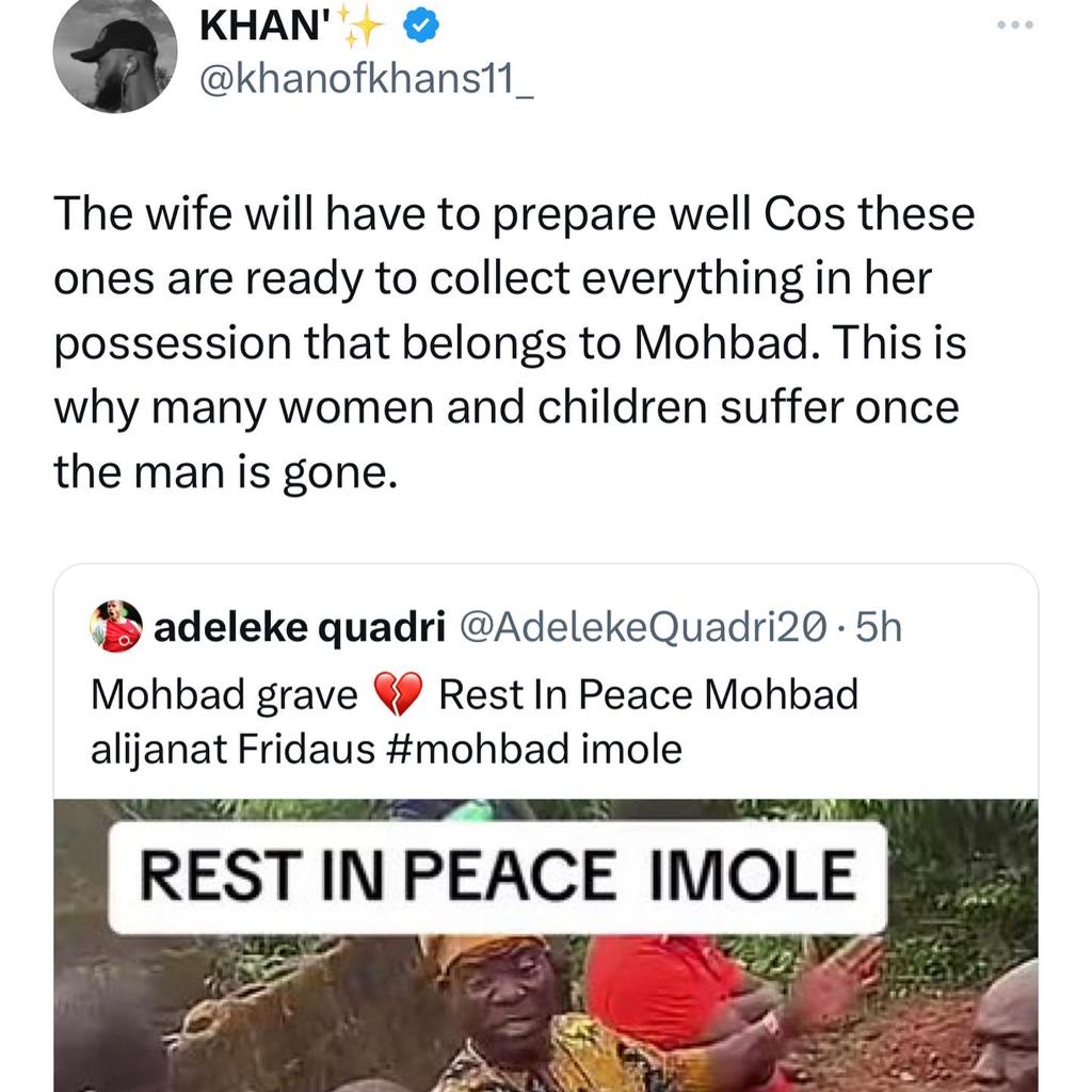 Singer Mohbad?s family members accused of plotting to take his assets from his bereaved wife (video)