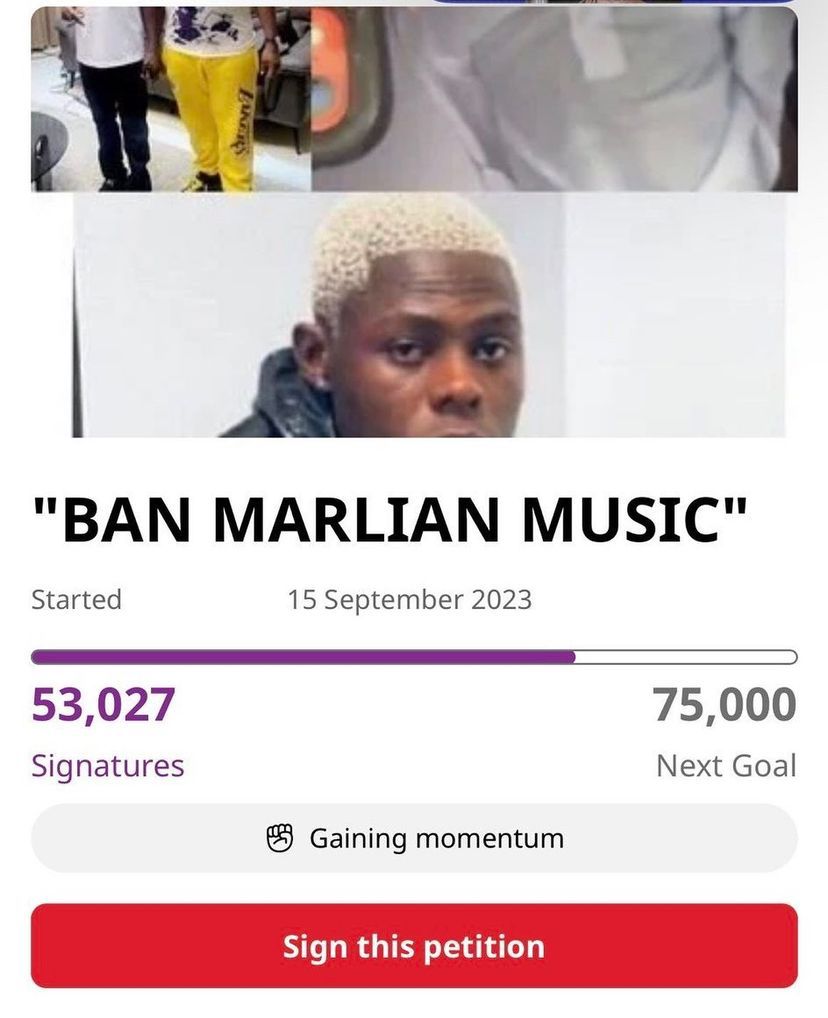 Nigerians sign petition to ban 