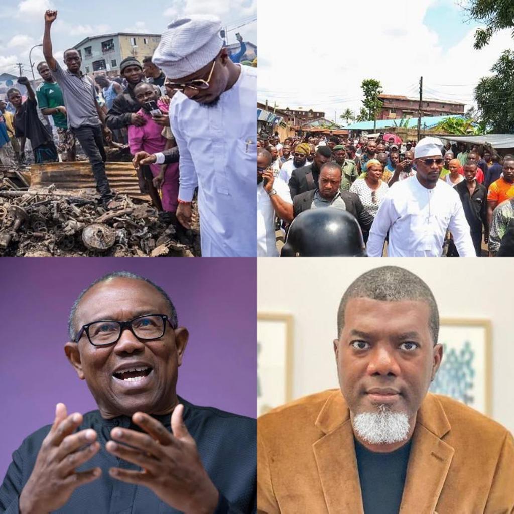 Sanwo-Olu is working to get Justice for Mohbad. Where is Gbadebo Rhodes-Vivour and Peter Obi now that Mohbad needs them? – Reno Omokri asks
