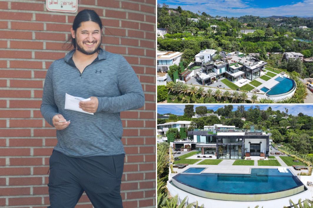 Edwin Castro buys his third mansion worth M mansion with 7 bedrooms and 11 bathrooms after winning B lottery in February (photos)