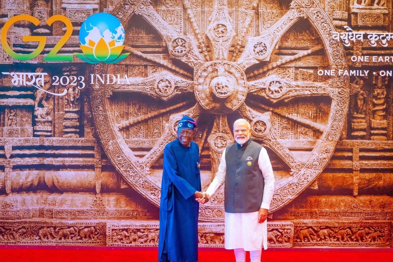 President Tinubu joins other world leaders at opening ceremony of the G20 summit currently holding in India (photos)