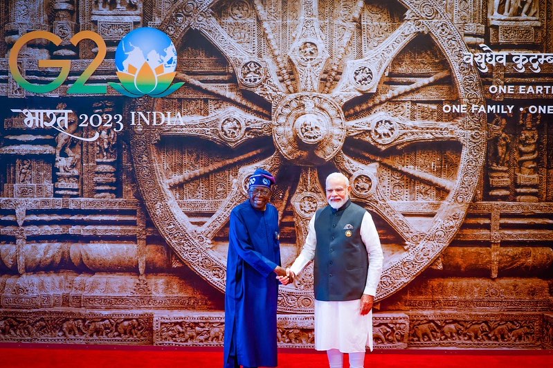President Tinubu joins other world leaders at opening ceremony of the G20 summit currently holding in India (photos)