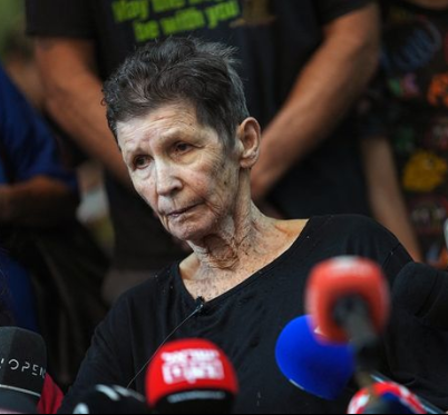 85-year-old Israeli hostage freed by Hamas reveals how the terrorist group treated her