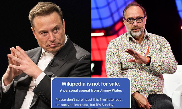 Wikipedia owner, Jimmy Wales sends strong message after Elon Musk offers a billion dollars to change company’s name to D***ipedia