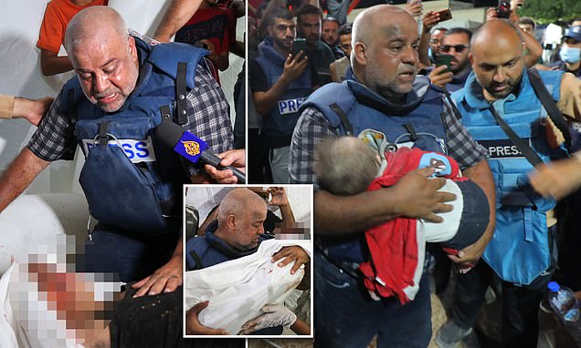 Isreal-Hamas War: Heartbreaking moment Al Jazeera journalist finds out his wife and children were killed in air raid as he reported on the war in Gaza