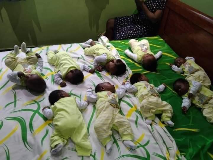 Anambra woman becomes viral sensation after welcoming nonuplets