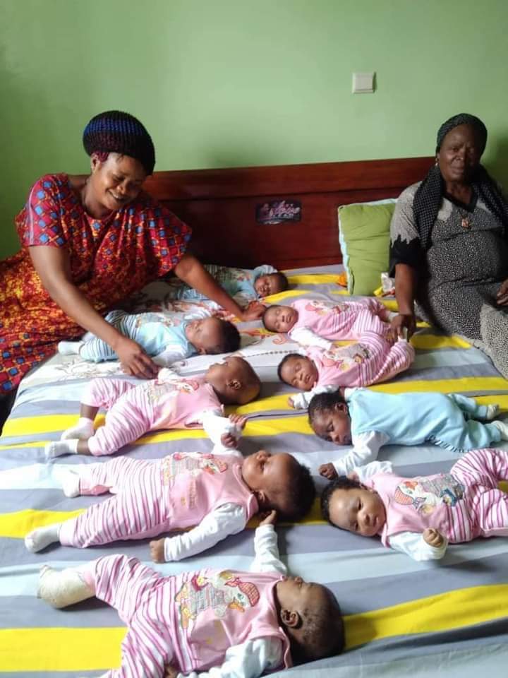 Anambra woman becomes viral sensation after welcoming nonuplets