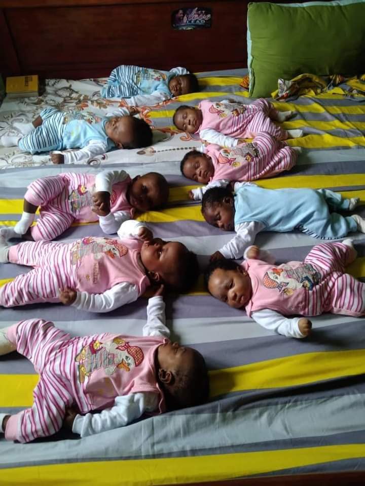 Anambra woman becomes viral sensation after welcoming nonuplets