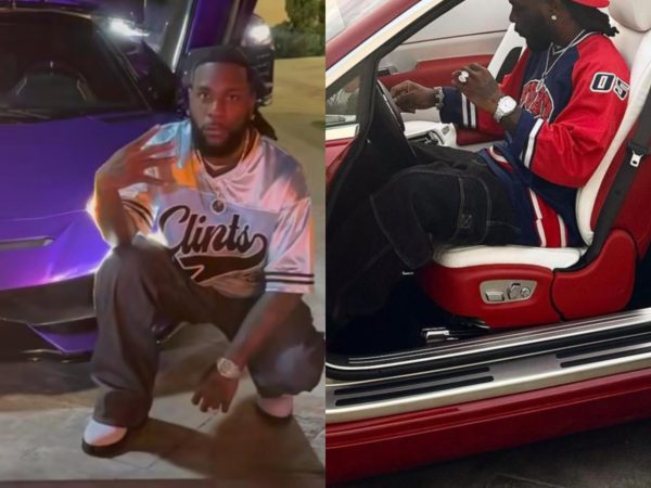 ‘To cut a long story short, Dey play’ – Burna boy says as he flaunts his luxury cars