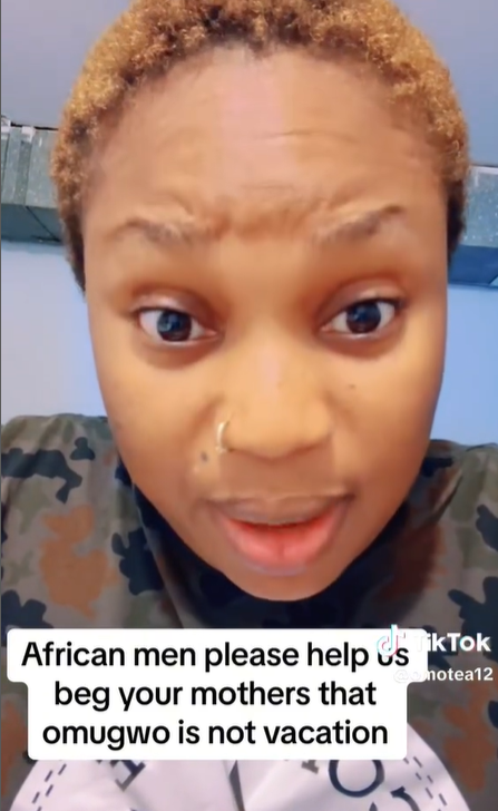 Omugwo is not vacation – TikTok user tells African men and their mothers