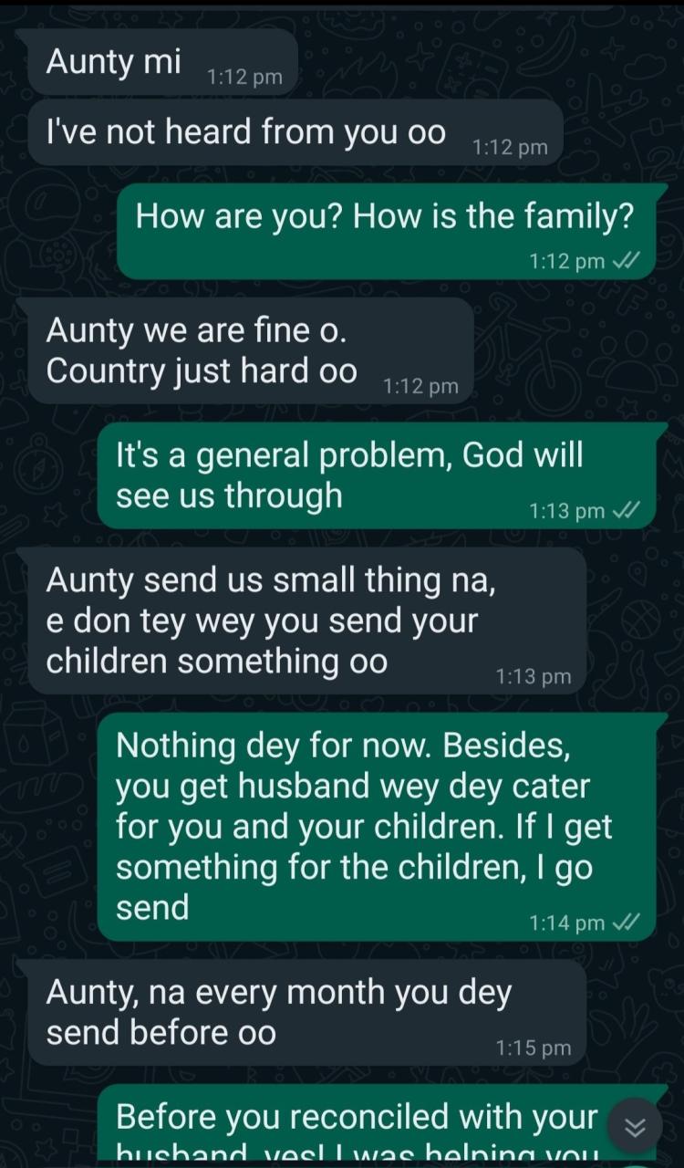 Woman shares message she received from domestic violence victim after she helped her financially