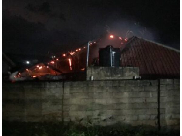 Strange Fire Razes Residence Of Man Caught With Human Parts In Ibadan