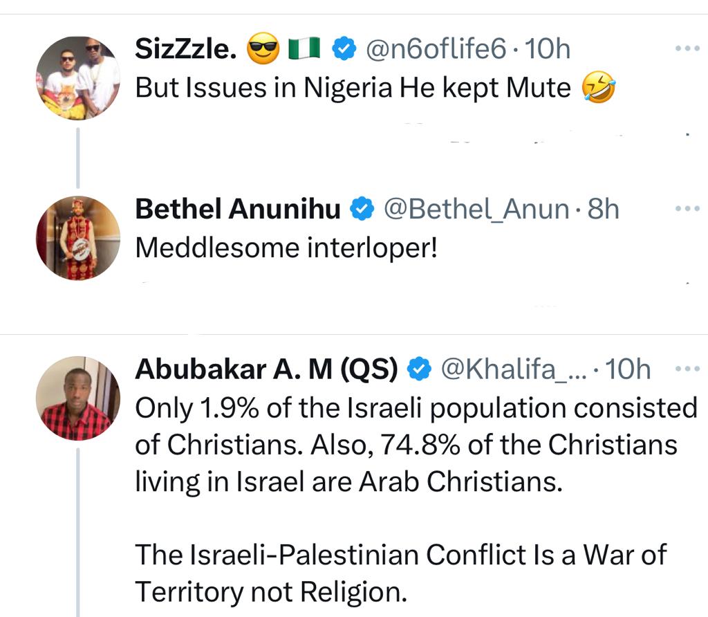Nigerians slam Pastor Adeboye for posting a video of him praying for Israel as it continues its war with Hamas
