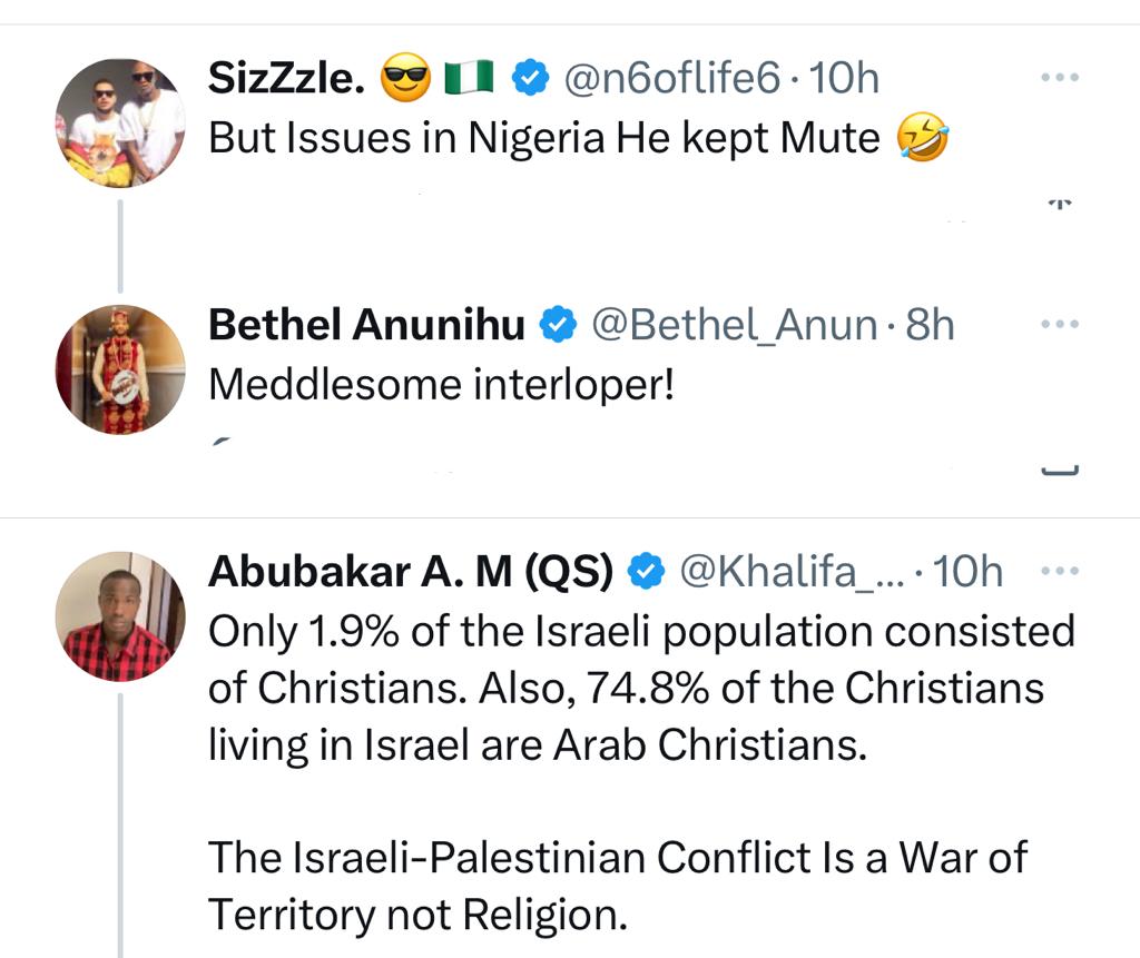 Nigerians slam Pastor Adeboye for posting a video of him praying for Israel as it continues its war with Hamas