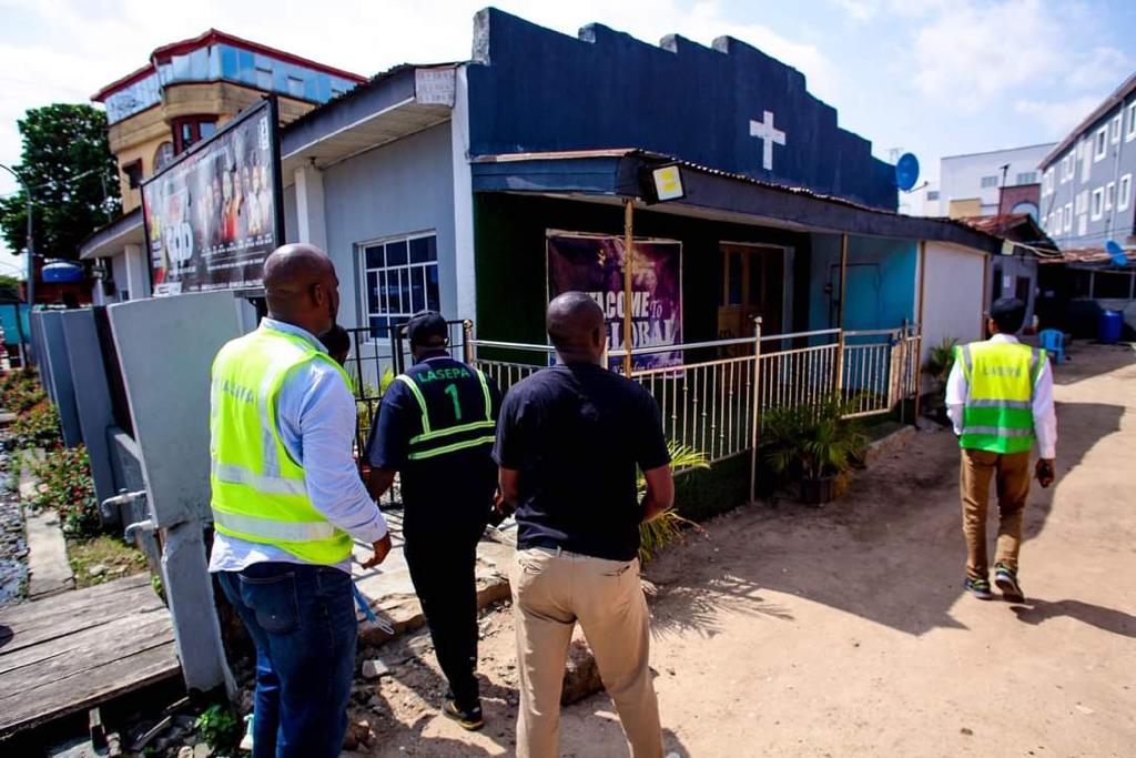 Lagos state govt seal up Mosque and Church over noise pollution