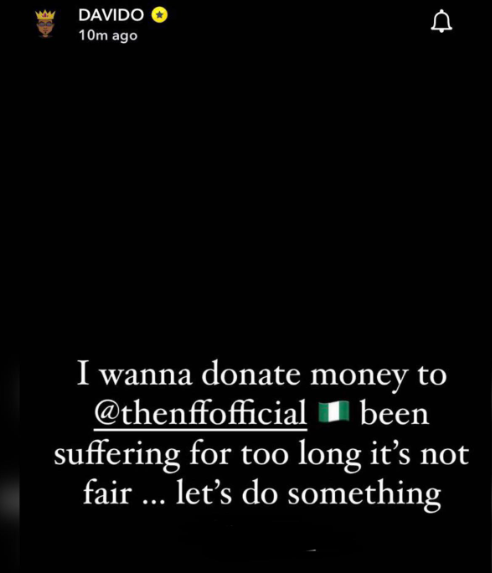 Warri show: I informed the organizers months ago that I will not make it but they continued to promote the show using my name - Davido says as he continues to slam Amaju Pinnick.