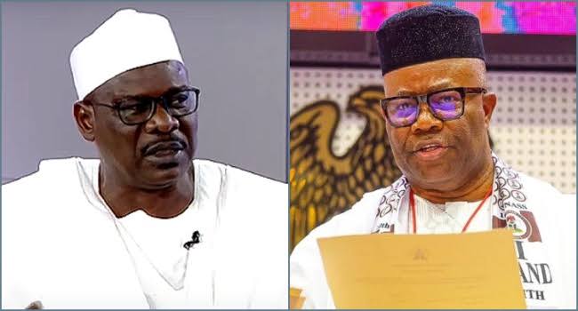 You are passing bills without prior notification, history will judge you – Senators tells Akpabio (video)