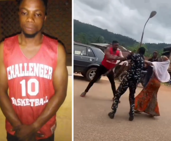 Man arrested for assaulting police officer in Ondo state (video)