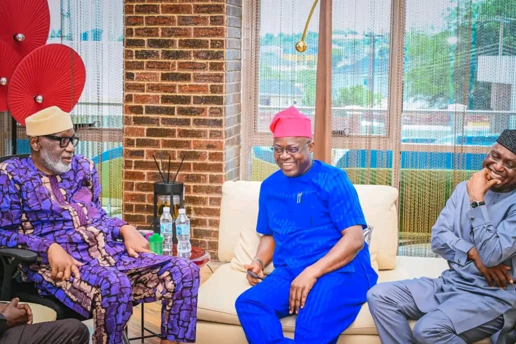 South-West governors pay visit to the Ondo State Governor, Rotimi Akeredolu, in Ibadan