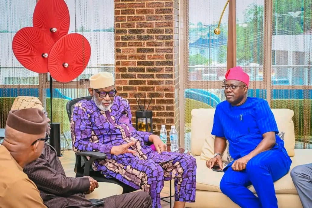 South-West governors pay visit to the Ondo State Governor, Rotimi Akeredolu, in Ibadan