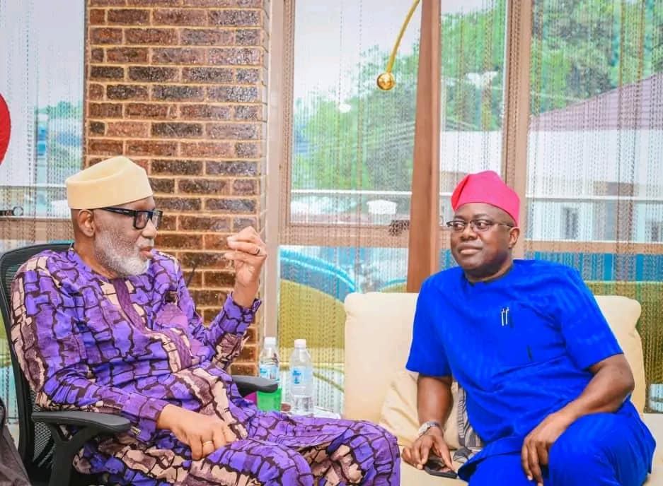 South-West governors pay visit to the Ondo State Governor, Rotimi Akeredolu, in Ibadan