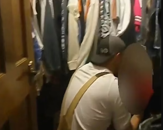 Police force open secret door in man’s closet to make heartbreaking discovery on the other side