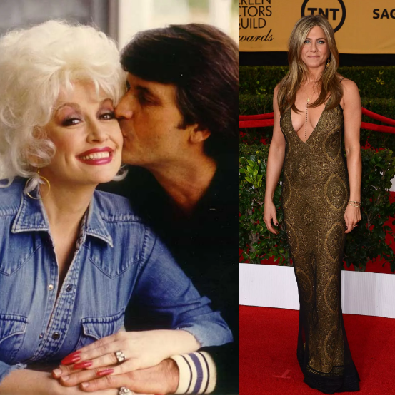 Dolly Parton’s husband wants threesome with her and Jennifer Aniston