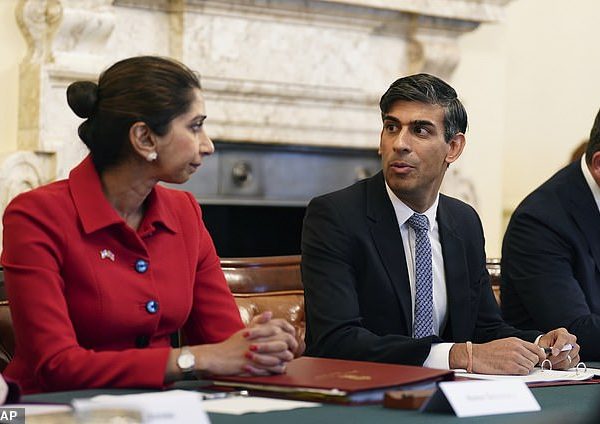 ‘I will have more to say in due course’ – Suella Braverman fires warning at UK Prime minister Rishi Sunak after being sacked as Home Secretary