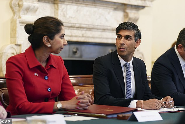 ‘I will have more to say in due course’ – Suella Braverman fires warning at UK Prime minister Rishi Sunak after being sacked as Home Secretary