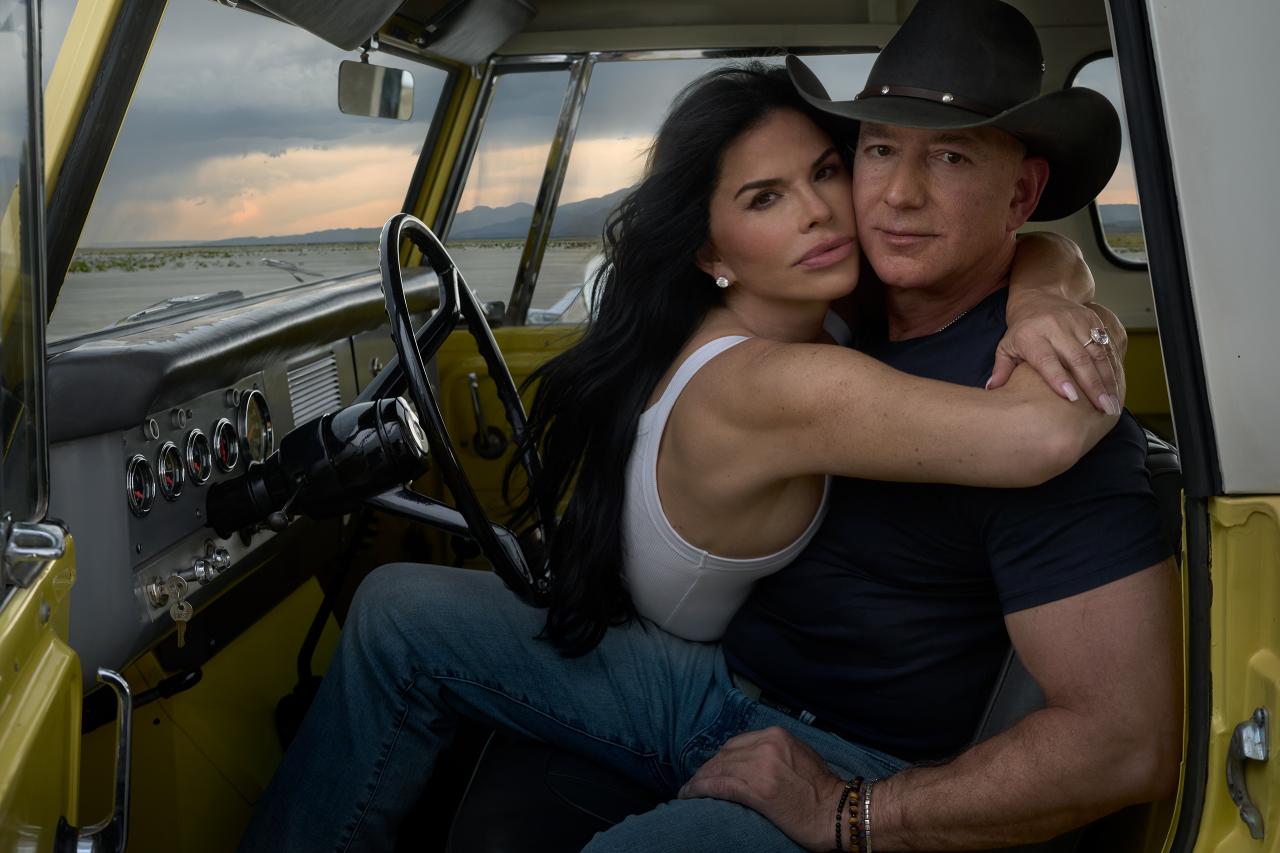 I blacked out when I saw the ring - Lauren S�nchez details Jeff Bezos proposal