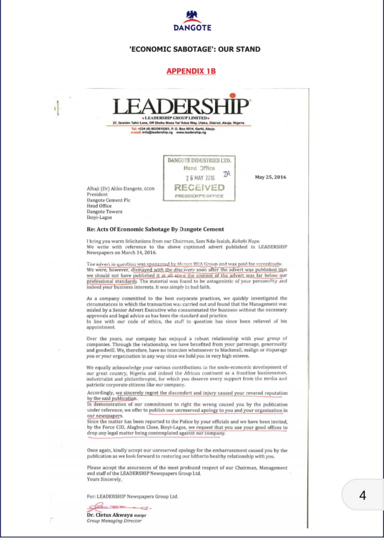 Dangote Industries denies being probed for alleged illegal foreign exchange deals and money laundering