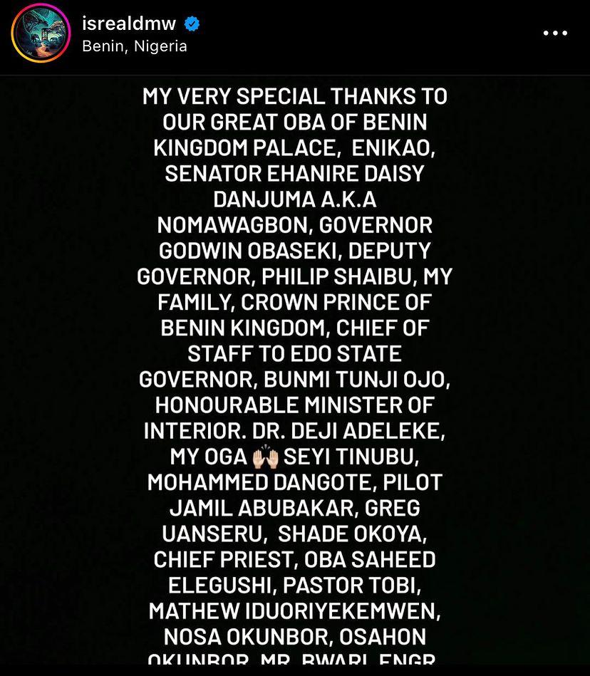 Any man who nears you is fully cursed - Davido