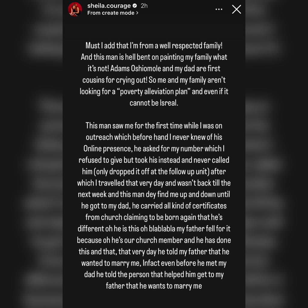 He didn?t want to be productive and when I tried to encourage him, he would say ?them no dey control Edo man?- Isreal DMW?s estranged wife, Sheila, speaks on why their marriage packed up