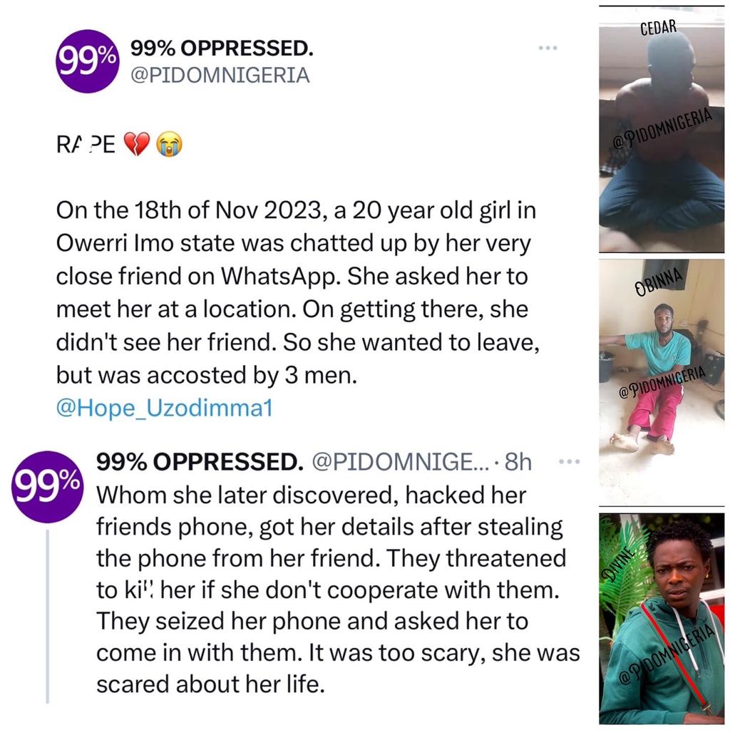 The matter will never be swept under the carpet or rug - Police PRO, Muyiwa Adejobi, reacts to story of 20-year-old lady allegedly gangr@ped in Imo